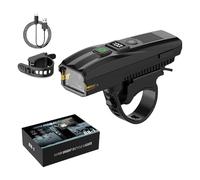 Whoasyst Potentes faros delanteros para bicicleta, advertencia de bicicleta para seguridad y fiabilidad, luz de bicicleta con brillo automático