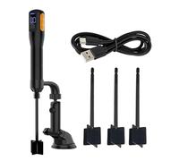 Whoasyst Práctico mezclador eléctrico de resina epoxi ajustable velocidad Crafting Tool Agitador eléctrico Mezclador de pintura