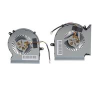 Whoasyst Radiadores de refrigeración para portátiles DC5V 4Pin 4 cables GPU silenciosos enfriadores de CPU para GE65 GL65 GP65 WE65 MS-16U1 16U5 16U7 Ventilador de refrigeración portátil