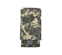 Whoasyst Riñonera estratégica de nailon impermeable con cierres para teléfonos inteligentes de 7 pulgadas para senderismo, correr, uso estratégico, soporte de teléfono para senderismo