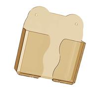 Whoasyst Soporte adhesivo de pared para teléfono, diseño de ahorro de espacio para organizar la oficina en casa con ranura de carga y almacenamiento multifuncional, organizadores de teléfono sin