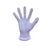 Whoasyst Soporte de baloncesto de PVC de alta resistencia, diseño elegante para entusiastas del deporte, regalo y decoración del hogar, soporte de exhibición de modelos de mano