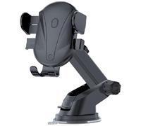 Whoasyst Soporte de teléfono para coche, soporte para salpicadero de coche, rotación de 360 grados, para teléfono celular de 4 a 7 pulgadas, ventosa para salpicadero