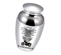 Whoasyst Urnas para perros, gatos, pequeñas urnas de cremación para cenizas humanas, urna de aluminio para mascotas para perros y gatos, urna de cremación pequeña para cenizas humanas, recuerdos