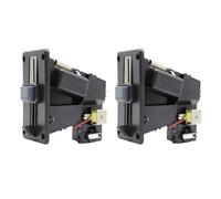 Whoasyst Versátil aceptador de monedas para múltiples aplicaciones, incluyendo quioscos de venta de arcadas e instalaciones de lavandería, aceptores de monedas de alta seguridad