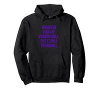Whoever Has My Voodoo Doll, Put It On A Treadmill Exercise Sudadera con Capucha