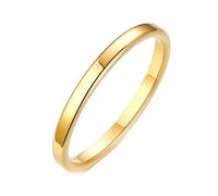 Whoiy Anillo de boda de acero inoxidable con grabado, 2 mm de ancho, anillos para hombre y mujer, banda simple, anillos de compromiso, alianzas de plata y oro, pulidos, personalizados, para mujeres y