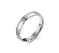 Whoiy Anillo de compromiso de 2 mm de ancho personalizado, anillo para mujer, bisutería de acero inoxidable, banda simple, anillo de boda, pulido, sin piedra, anillo de aniversario, talla 47-70, 57
