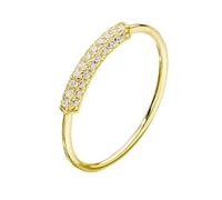 Whoiy Anillo de mujer de oro amarillo con diamante, anillo de boda único de oro auténtico diamante anillos de compromiso para mujeres, 65 (20.7), Metal precioso Piedra preciosa, Diamante