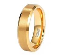 Whoiy Anillo grabado para parejas, anillos de compromiso de tungsteno, 2 mm, 4 mm, 6 mm, 8 mm, cepillado, anillos de boda, sencillos anillos de moda, anillos para parejas, color negro, talla 47-75, 52
