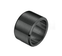 Whoiy Anillo para hombre de plata, oro/negro con grabado, anillos de boda sencillos de 15 mm de ancho, de acero inoxidable, anillo de boda, anillo de boda mate, sin piedra, talla 54-70, 57 (18.1