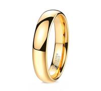 Whoiy Anillos de tungsteno para hombre, oro con grabado, 2 mm, 4 mm, 6 mm, 8 mm, joyería de moda, anillo para hombre, talla 47 - 75, 54 (17.2), Tungsteno, Sin piedra preciosa