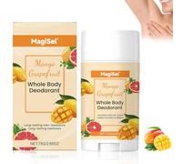 Whole Body Deo Creme, crema para axilas, eliminador de olores contra el olor corporal, antisudor, desodorante, protección contra la sudoración intensa y el olor, loción de cuidado blanqueadora para