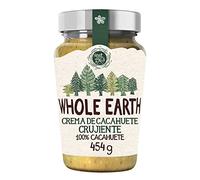 Whole Earth - Crema Crujiente de Cacahuete - 454 g - Sin Gluten