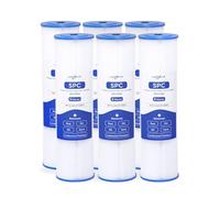 Whole House - Cartucho de filtro de agua plisado de 5 micras de 10 x 2.5 pulgadas para ECP5-10, SPC-25-1005, W5CP, FM-5-975, WPC5-975, PWPL10M5, 801-5, SPF-25-1005, PS-27099 7-05 Paquete de 6 unidades