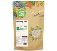 Wholefood Earth - Pudín de arroz, sin transgénicos, natural, vegano, sin lácteos, sin azúcar añadido, 500 g