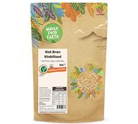 Wholefood Earth - Salvado de avena estabilizado, 3 kg, sin transgénicos, alto en fibra