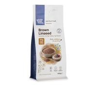 Wholefood Earth - Semillas de lino marrón, 500 g, sin transgénicos, naturales, veganas, ricas en fibra, fuente de proteínas