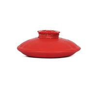 WHOLELIFEOBJECTS Bolsa de hielo, bolsa de hielo reutilizable, bolsa de agua caliente para lesiones, terapia de frío y calor y alivio del dolor Rojo