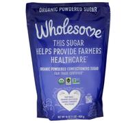 Wholesome Sweeteners Fair Trade Org Powdered SugarPouches - 16 oz