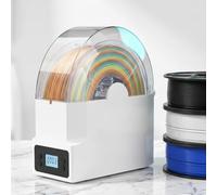 WHOOLEFUN Caja De Almacenamiento para Secador De Filamento De Impresora 3D, Soporte para Bobina De Filamento Deshidratador, Temperatura Ajustable De 40 °c/50 °c/55 °c Y Tiempo De 0 A 24 Horas
