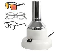 WHOOLEFUN Calentador De Montura De Gafas, Calentador De Montura Óptica, Ajuste De Temperatura De 80 ℃ -110 ℃, Lámpara para Hornear con Montura De Espejo, para Monturas De Gafas No Metálicas, Resina