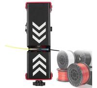 WHOOLEFUN Conector De Filamento para Impresora 3D, Soldador De Filamento Eficiente De 1,75 Mm con Funda De PTFE De 100 Piezas, Función De Calefacción Y Refrigeración, Tensión De Abrazadera Ajustable