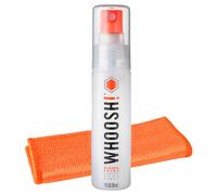 WHOOSH Kit de limpieza de pantalla y gafas con paño de microfibra, Transparente