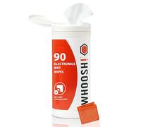 Whoosh! Limpiador Pantalla Táctil 90 Unidades para TV, OLED, MacBook, Laptop - Limpia Gafas con Paño Microsuede, Limpiacristales Coche Sin Pelusa, No Abrasivo, Acabado Sin Rayas