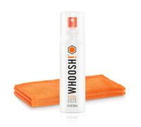 Whoosh! - Spray pulverizador Limpiador de Pantalla 100% Natural, sin amoniaco ni Alcohol - 100 ml y 1 paños de Microfibra Anti microbios