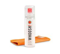 WHOOSH! Whoosh! - Spray Limpiador de Pantalla 100% Natural Sin Amoniaco Ni Alcohol - 100 Ml y 2 Paños de Microfibra Anti Microbios
