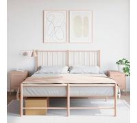 WHOPBXGAD Industrial Pink Steel Nightstand Set of 2, 36x39x50.5 cm Bedside Tables with Spacious Storage, Sturdy Metal Frame for Living Room, Bedroom, Easy to Clean Modern Side Table