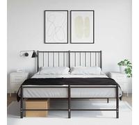 WHOPBXGAD Industrial White Steel Nightstand Set of 2 with 2 Drawers, 36x39x50.5 cm Bedside Table for Bedroom & Living Room, Sturdy Metal Side Table with Spacious Storage, Easy to Clean Modern Design