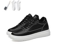 WHOROB Elevate Schuhe Damen Herren, White Casual 4/6/8/10cm Herren, Lässige Mesh Atmungsaktive Walking Sneaker(HH)