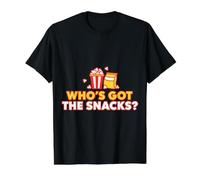 Who's Got The Snacks Antojo gastronómico - Camiseta gráfica económica