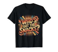 Who's Got The Snacks Antojo gastronómico |- Camiseta gráfica económica