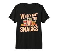 Who's Got The Snacks Antojo gastronómico Camiseta Premium
