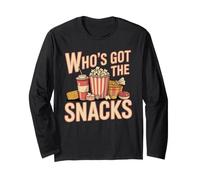 Who's Got The Snacks Antojo gastronómico Manga Larga