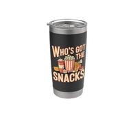 Who's Got The Snacks Antojo gastronómico Vaso térmico de acero inoxidable de doble pared