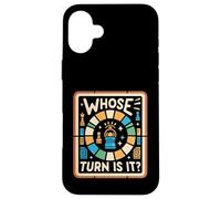 Whose Turn Is It Board Game Strategy Competitive -------- Carcasa para iPhone 16 Plus