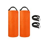 Whrcy Bolsas de para patas de toldo - 2 Paquetes 11,34 kg con Correa Portátil - Bolsas de Peso para Patas de - para Pérgolas Sombrillas Banderas Toldos de Sol Playa Camping