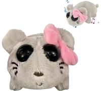 Whrcy Juguete De Hámster Triste,Sad Hamster Peluche con Sonido De Violín Incorporado,Juguete Y Tierno para Hámster Triste, Cuddly Toy Hamster para Niños, Regalos & Decoración del Hogar