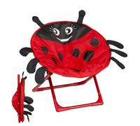 Whrcy Silla De Jardín Infantil,Asiento Plegable Impermeable - Silla De Platillo Plegable Infantil,para Uso en el Aire Libre, Camping, Césped, Salidas, Parque, Comedor, Lectura y Estudio, Jóvenes y