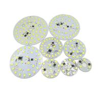 WHRLQXM 1pcs AC 220v SMD 5730 LED Lamp Bulbs PCB, Dimmable Integrated Smart IC Driver 3w 5w 7w 10w 12w 15w 18w 24w White & Warm White(Rot,10W)
