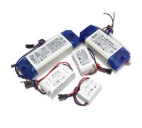 WHRLQXM High PF Constant Current LED Driver 600mA 3W 10W 20W 30W 40W 50W 60W 1-2x3w 6-10x3w 10-18x3w 18-30x3W Lamp Lighting(1-2x3w DC2-7V)