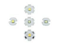 WHRLQXM High Power LED 5W-10W 5050 XLM T6 5050-L2 3-3.7V Warm Neutral Cold White Red Green Blue UV Purple Chip Diodes Flashlights Part(Ice Blue,16mm-Aluminium PCB)