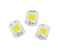 WHRLQXM LED COB Chip AC 220V 110V 20W 30W 50W Grow Plant Light Full Spectrum White Warm White Smart IC No Need Driver DIY LED Beads Lamp(Cold White,110V 30W)