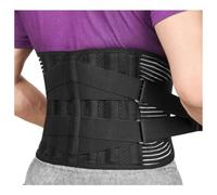 WHSY127 1pcs Back Lumbar Support Belt Corset Spine Decompression Adjustable Waist Trainer Support(XXL) Beautiful