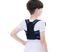 WHSY127 Adjustable Children Corrector Back Support Belt Kid Boy Girl Orthopedic Corset Spine Back Lumbar Shoulder Braces Health (Color : Blue, Size : Medium-M) Tools Beautiful
