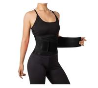 WHSY127 Back Brace Waist Decompression Belt Spine Breathable Support Corset Lumbar Support(Black,M) Beautiful